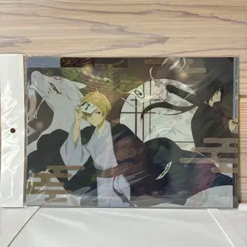 미사용품 나츠메 우인장 나츠메 마토바 세이지 3포켓 클리어 파일