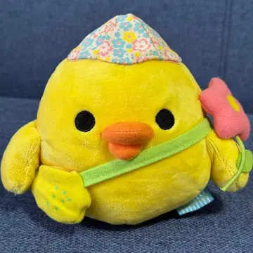리락쿠마 키이로이토리 모으는 봉제 인형 스토어 꽃 해피 피크닉