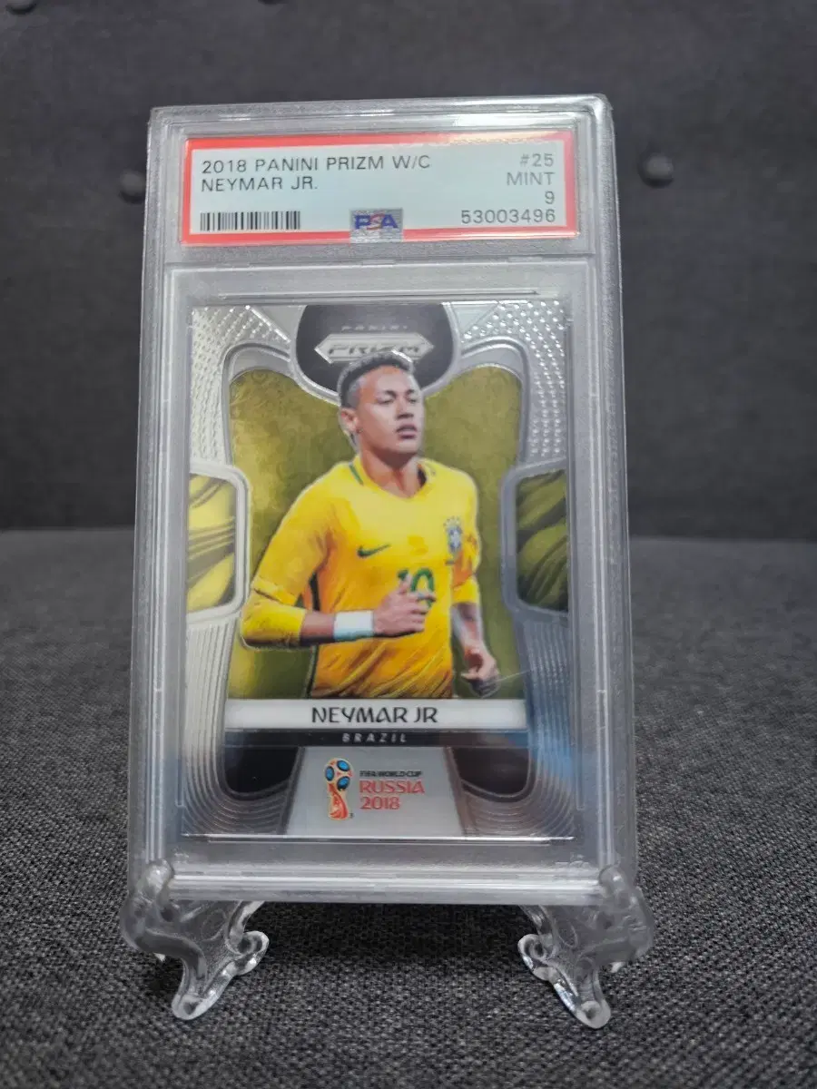 2018 파니니 프리즘 월드컵 네이마르  psa9 카드