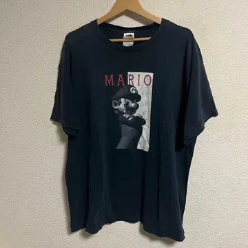 00s 마리오 MARIO 스카 페이스 T셔츠 XL 블랙