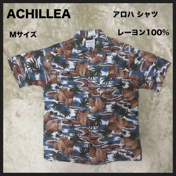 [ USED ] ACHILLBA 하와이안 셔츠 M 사이즈 레이온 100%
