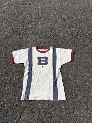 WAREHOUSE 링거 T셔츠 B 로고 38