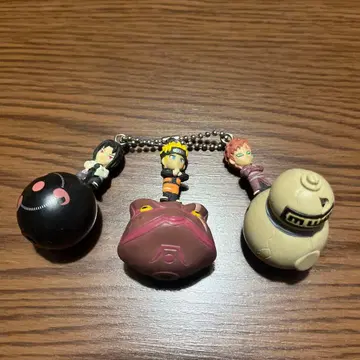 NARUTO 나루토 미니 피규어 키링 3종 세트