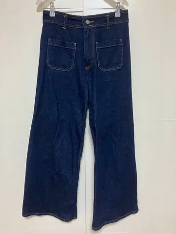 가격 인하 중! ZARA 하이웨스트 데님 와이드 팬츠