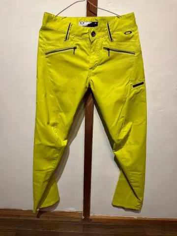 OAKLEY 팬츠 라임 그린 30 사이즈