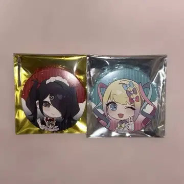 니디걸 오버도스 초텐짱 아메짱 스이파라 콜라보 캔뱃지