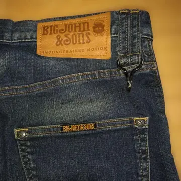 빅존 Sons MN104C 스트레치 테이퍼드 청바지 W32