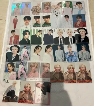 세븐틴 정한 38장 묶음 판매