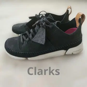Clarks Originals 블랙 스웨이드 스니커즈 클락스