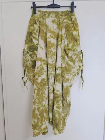 EL RODEO 엘르 로데오 타이다이 패턴 롱 스커트