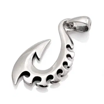 낚시 바늘 펜던트 탑 silver925 언더그라운드 스타일 낚시 액세서리