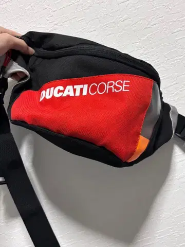 DUCATI CORSE 바디백 웨스트 파우치