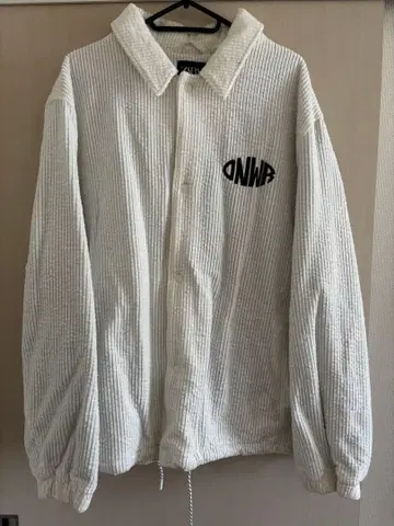 ZARA 코듀로이 자켓 화이트 XL