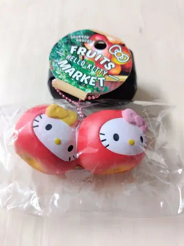 헬로키티 FRUITSMARKET 스퀴즈 마스코트 산리오