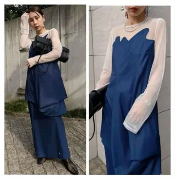 DEFORMATION DOCKING DRESS 아메리 빈티지