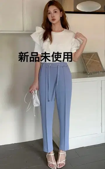 [ BIRTHDAY BASH ] casey pants 블루 S