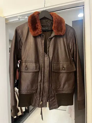 실물 STAR SPORTSWEAR G-1 플라이트 자켓 USN 36