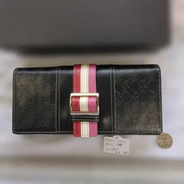 카스텔, 파작의 이단 접이식 장지갑 블랙 멀티 컬러
