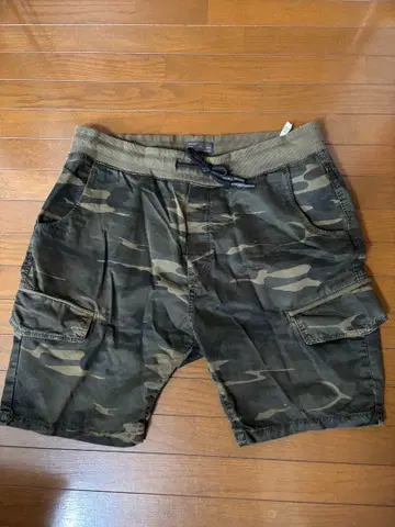 ZARA MAN 카모플라쥬 카고 숏팬츠 카모플라쥬