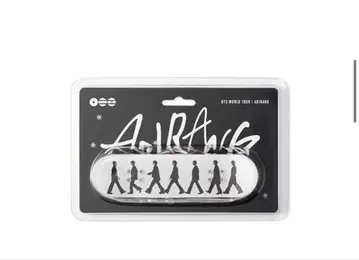 BTS ARIRANG TOUR MD 스케이트보드 키링 화이트