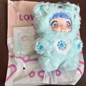 Nommi 귀여움은 쉬지 않아 BINBIN 스카이블루 곰