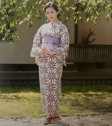여성용 유카타 레트로 미사용