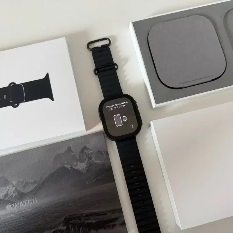 애플워치 울트라3 49mm 오션밴드 블랙
