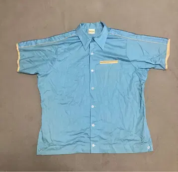 70s King Louie 빈티지 볼링 셔츠 L
