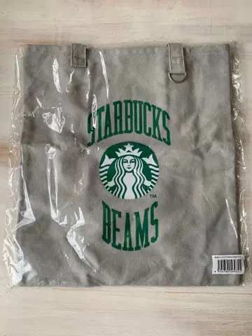 [ 미개봉 새상품 ] STARBUCKS + BEAMS 콜라보 토트백