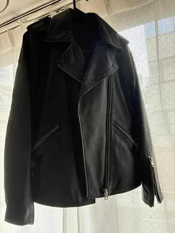 ALLSAINTS 가죽 라이더 자켓 블랙