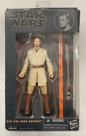 HASBRO 더 블랙 오비완 케노비 10