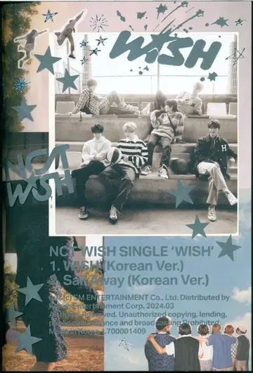 NCT WISH 포토북 Ver. WISH 한국반