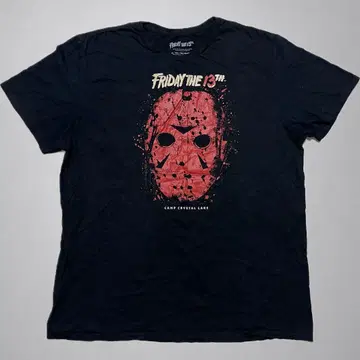 FRIDAY THE 13TH 제이슨 티셔츠 호러 영화 티셔츠 XL