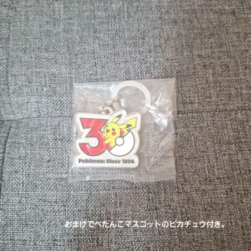 포켓몬 30주년 메탈 참 피카츄 플랫 마스코트 피카츄 포함