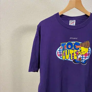 90s Looney Tunes 루니툰 트위티 티셔츠