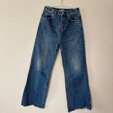 SLY JEANS 플레어 데님 컷오프 25사이즈