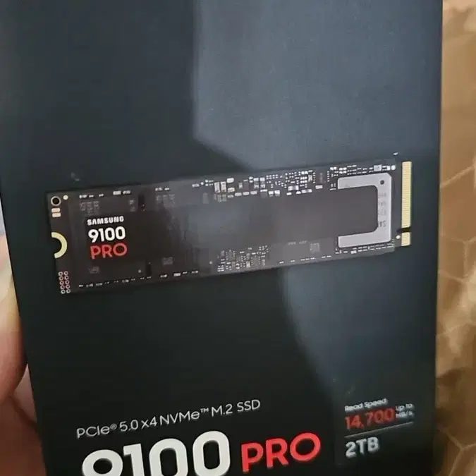 삼성 9100 PRO 2TB NVMe SSD 미개봉 해외판