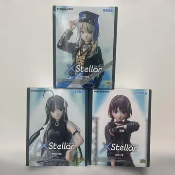 SEGA 걸즈 밴드 크라이 피규어 3종 세트 모모카 니나 스바루