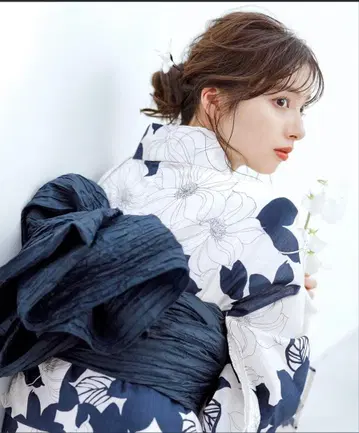 Dita 석양의 화조 고전 유카타 세트