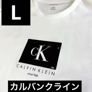 일본 미입고! Calvin Klein T셔츠 캘빈클라인 빅 로고 L
