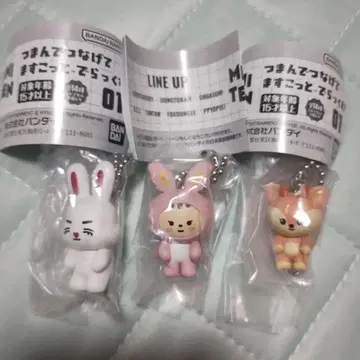 MINITEEN 가챠 SEVENTEEN 3개 세트 집어서 연결하기