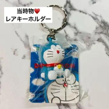 헤이세이 당시 희귀 도라에몽 소프트 인형 잠꾸러기 미사용 키링 일본