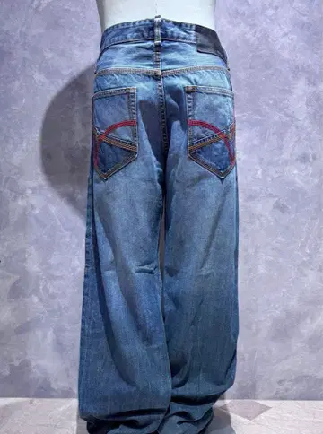 USA 구제 의류 B계 ROCA WEAR 데님 팬츠 와이드 baggy