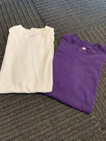 LOS ANGELES APPAREL 6.5oz 티셔츠 L 2장 미국 제조
