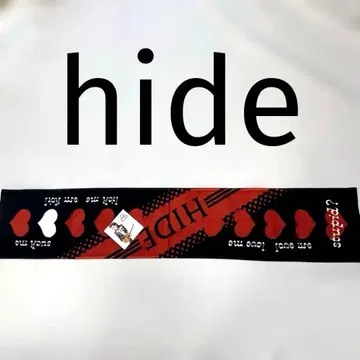 hide 머플러 타월 Lick me love me 카드 포함 면 100