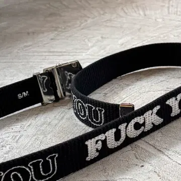 슈프림x히스테릭글래머 fuck you 벨트 | 남성 벨트 | 번개장터 중고거래