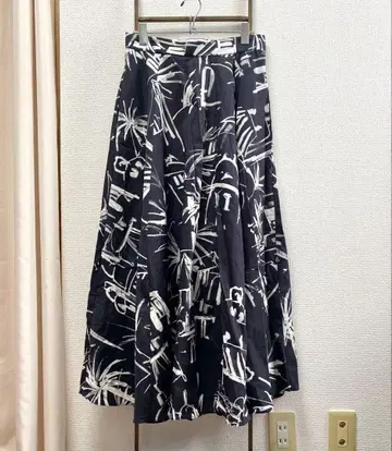 ZARA 새상품 롱 플레어 스커트