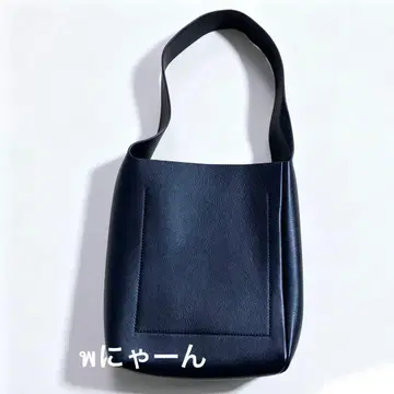 Aeta PG32 숄더 토트 백 핸드백 블랙