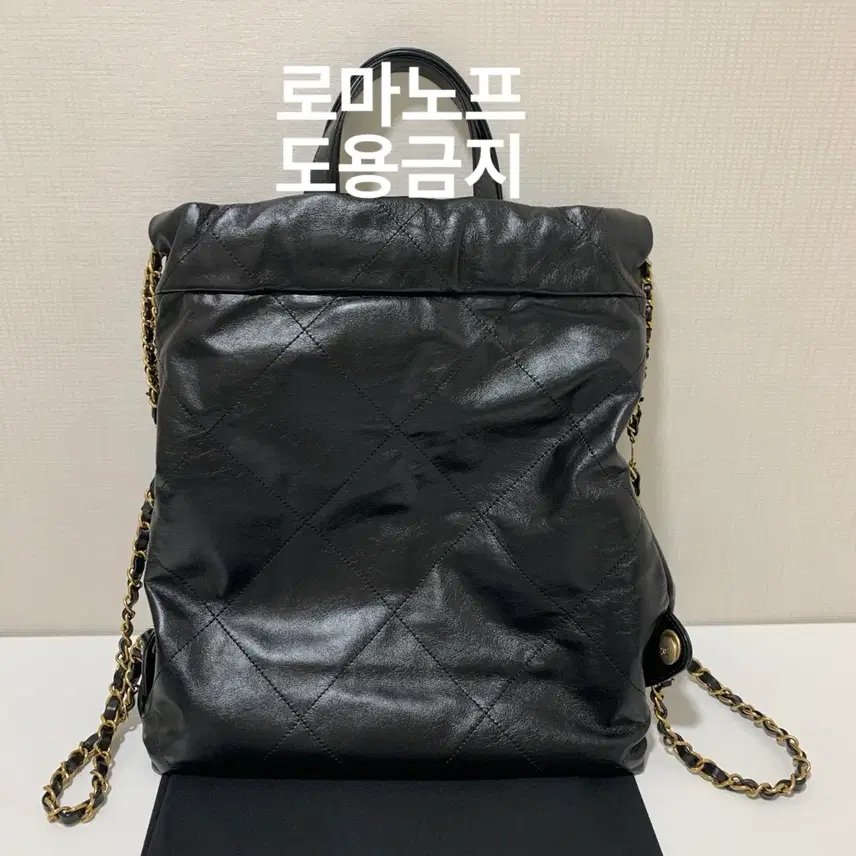 샤넬 22백팩 스몰 금장(AS3859) 사진 3