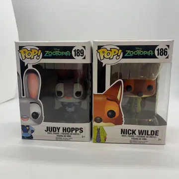 Funko POP 주토피아 주디 닉 2체 세트